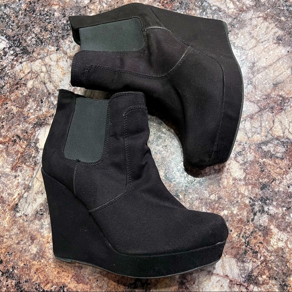 Mossimo Platform Wedge Booties